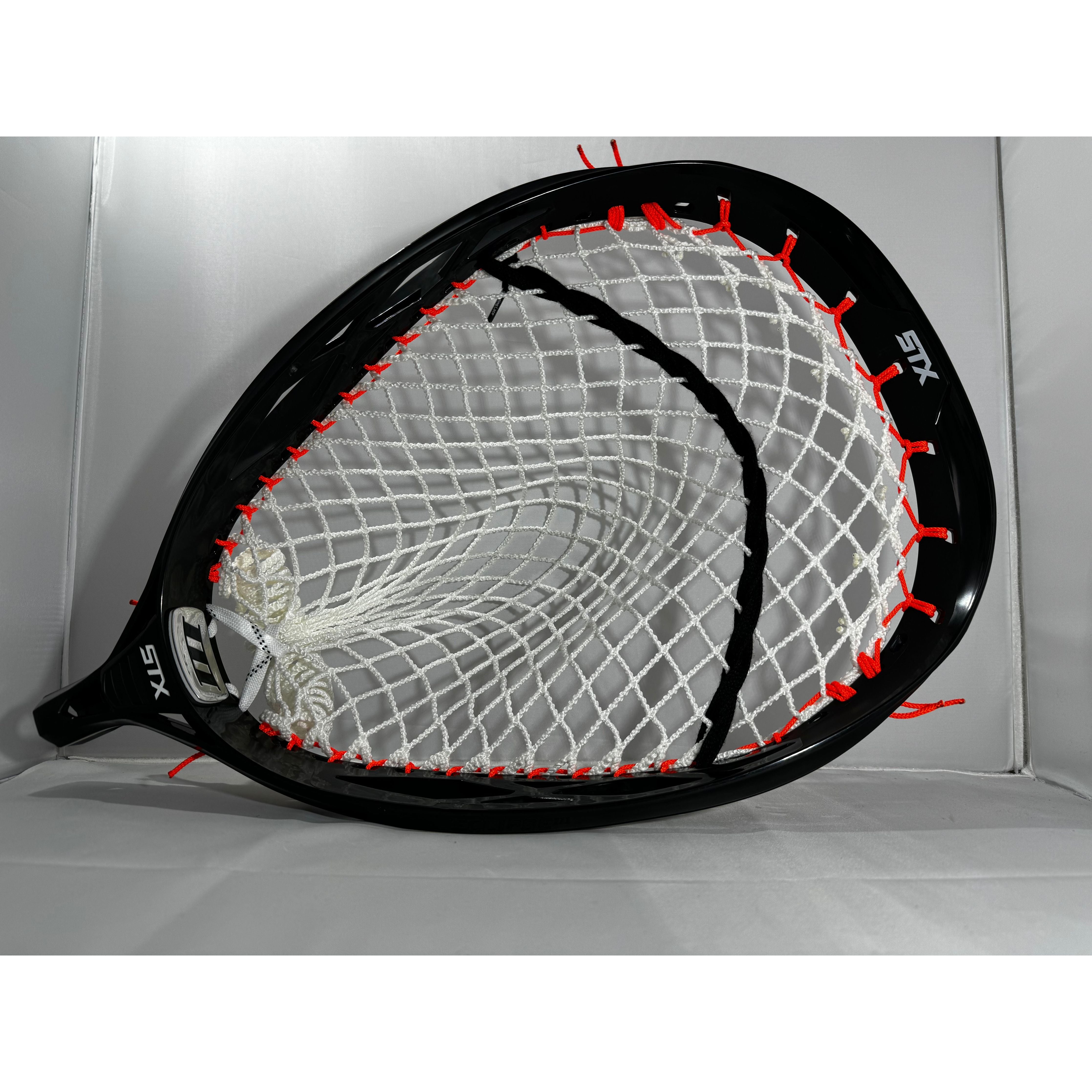 Custom STX Lacrosse Eclipse 3 Goalie Head with 12D ECD Impact Semi Sof ...