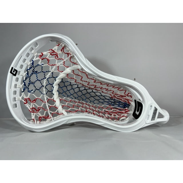 Custom Gait Mustang with Mesh Dynasty 9D Hexagon USA White Head USA Red White Blue Mesh