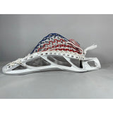 Custom Gait Mustang with Mesh Dynasty 9D Hexagon USA White Head USA Red White Blue Mesh