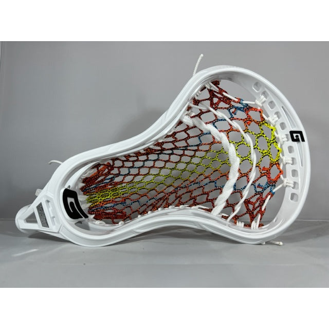 Custom Gait Mustang with Mesh Dynasty 9D Hexagon White Head Multicolor Mesh