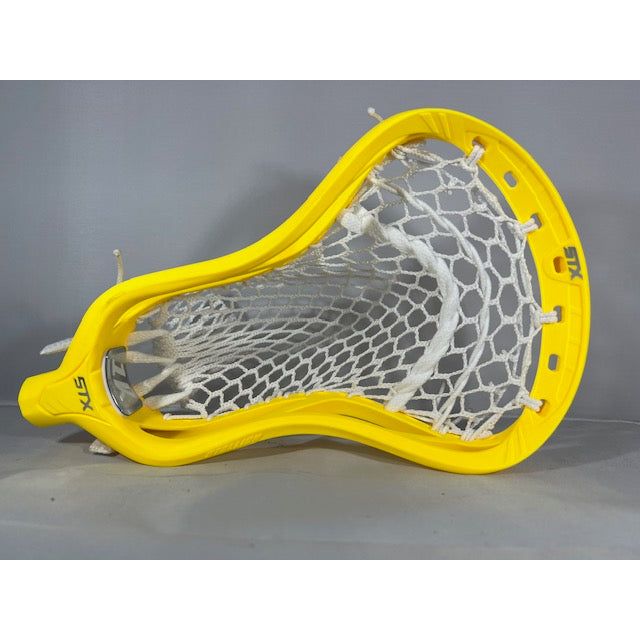 Custom STX Lacrosse Stallion 1K Head Limited Edition Summerade Yellow Head with ECD Hero 3.0 