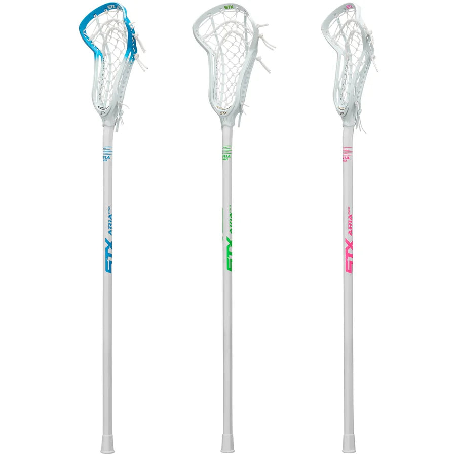 STX Aria Pro Complete Limited Edition Women's Lacrosse Stick with Lock Pocket 2.0