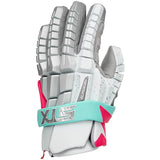 STX Surgeon RZR2 South Beach Silver Lacrosse Gloves