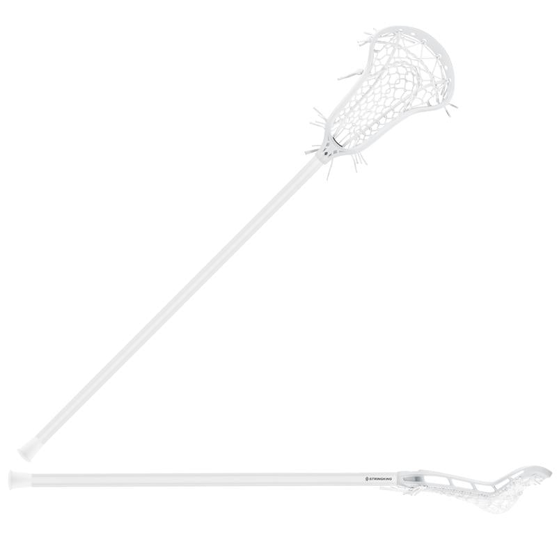 StringKing Pro Midfield Women's Lacrosse Stick Trad Tech Pocket + Metal 3 Handle