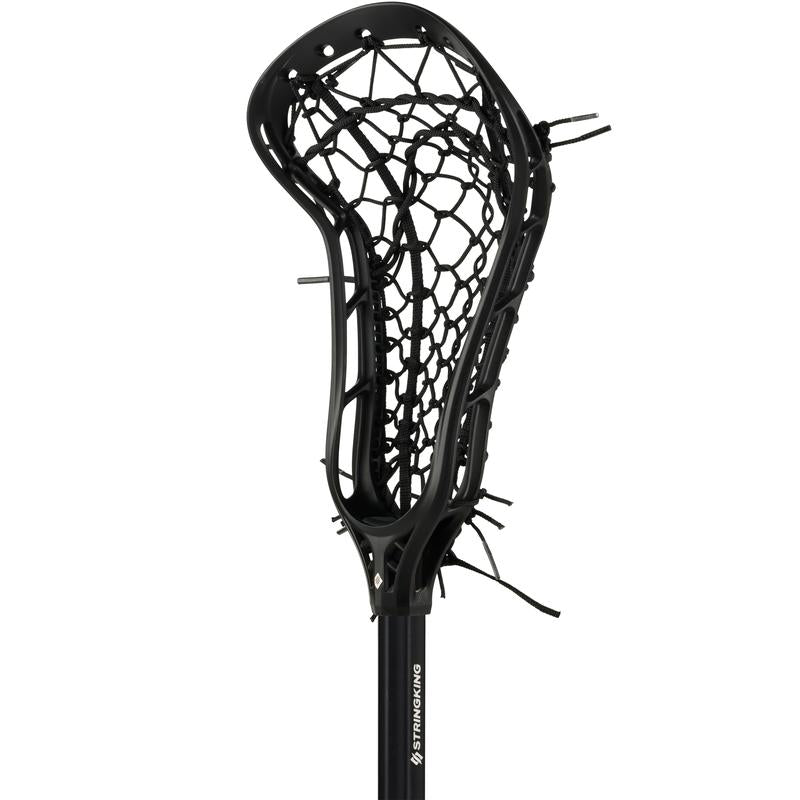 StringKing Pro Offense Women's Lacrosse Stick Trad Tech Pocket + Metal 3 Handle