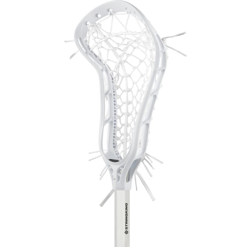 StringKing Pro Offense Women's Lacrosse Stick Trad Tech Pocket + Metal 3 Handle