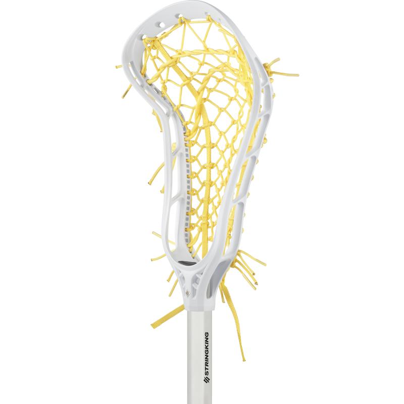 StringKing Pro Offense Women's Lacrosse Stick Trad Tech Pocket + Metal 3 Handle