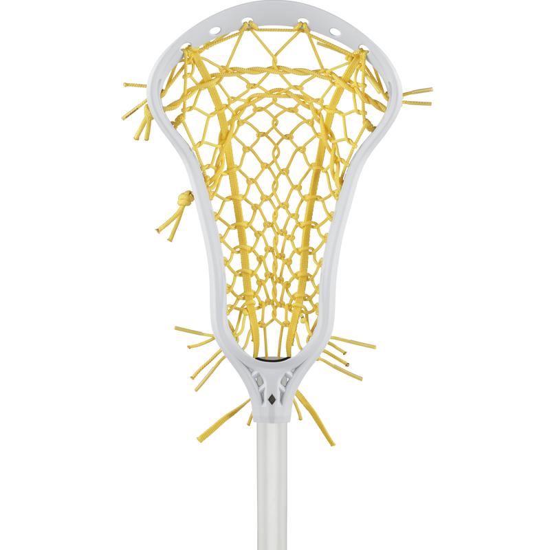 StringKing Pro Offense Women's Lacrosse Stick Trad Tech Pocket + Metal 3 Handle