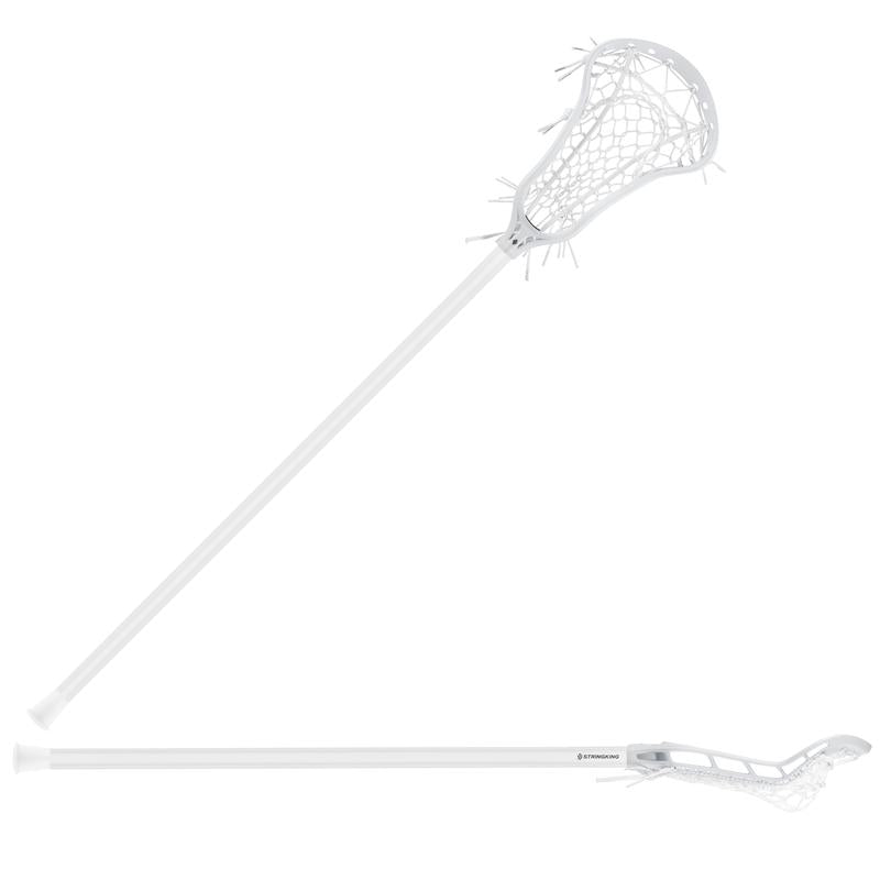 StringKing Pro Offense Women's Lacrosse Stick Trad Tech Pocket + Metal 3 Handle