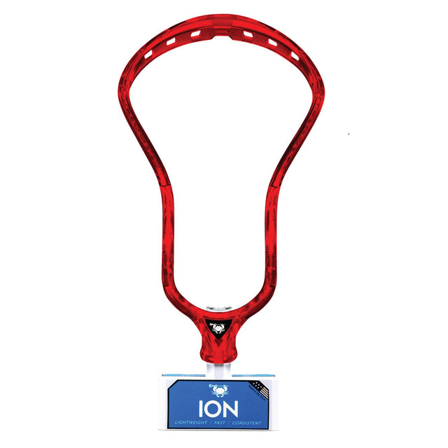 ECD Ion Lacrosse Head Unstrung Red