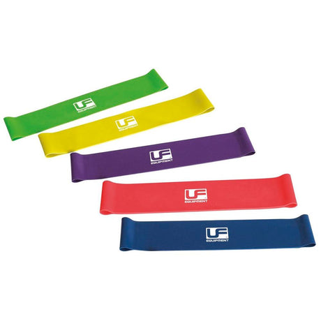 Urban Fitness Resistance Band Loop (Set of 5) 10 Inch