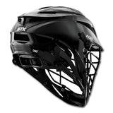 STX Aero Lacrosse Helmet - Stock Custom - Black with Black Mask