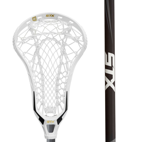 STX Fortress 700 Complete Women's Lacrosse Stick with Comp 10 Handle and Crux 2.0 Pocket