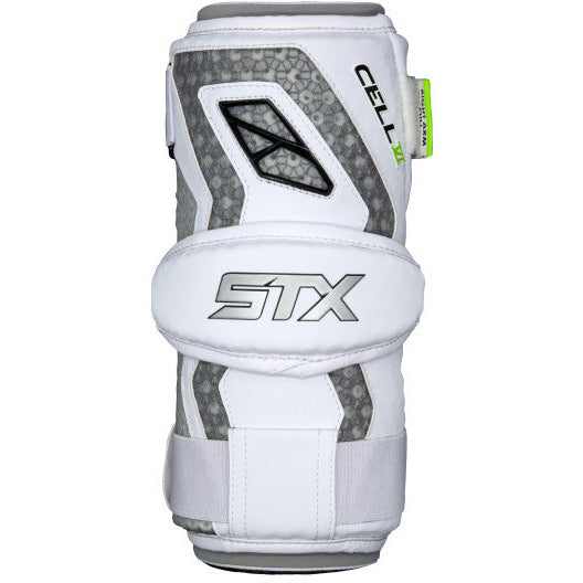 STX Cell 6 Lacrosse Arm Pads White