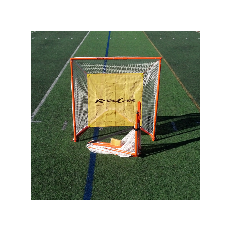 Rage Cage Folding Lacrosse Club Goal - V6