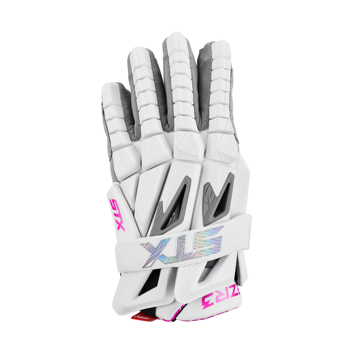 STX Surgeon RZR 3 Lacrosse Gloves Limited Edition Pink