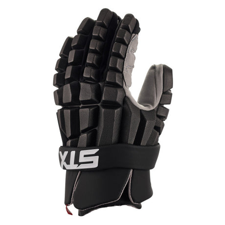 STX Surgeon LZR Lacrosse Gloves Black