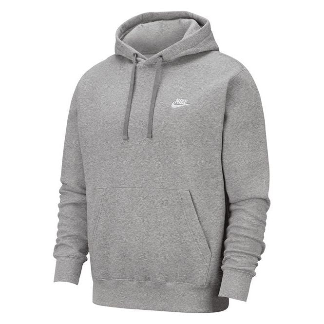 Nike Club Hoodie Dark Grey Heather - Main Image