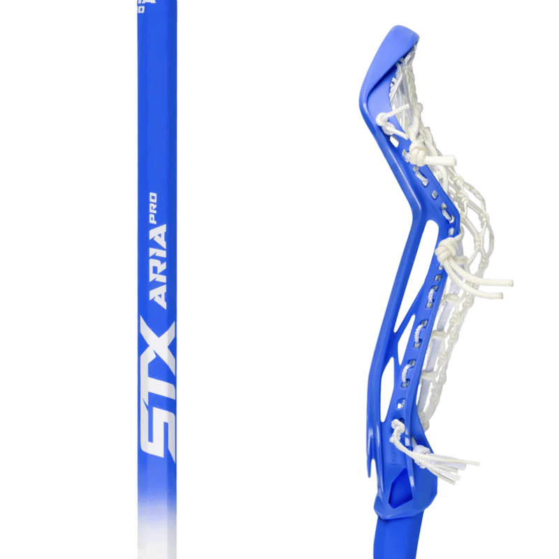 STX Aria Pro Elite Complete Women's Lacrosse Stick with Lock Pocket 2.0 Royal