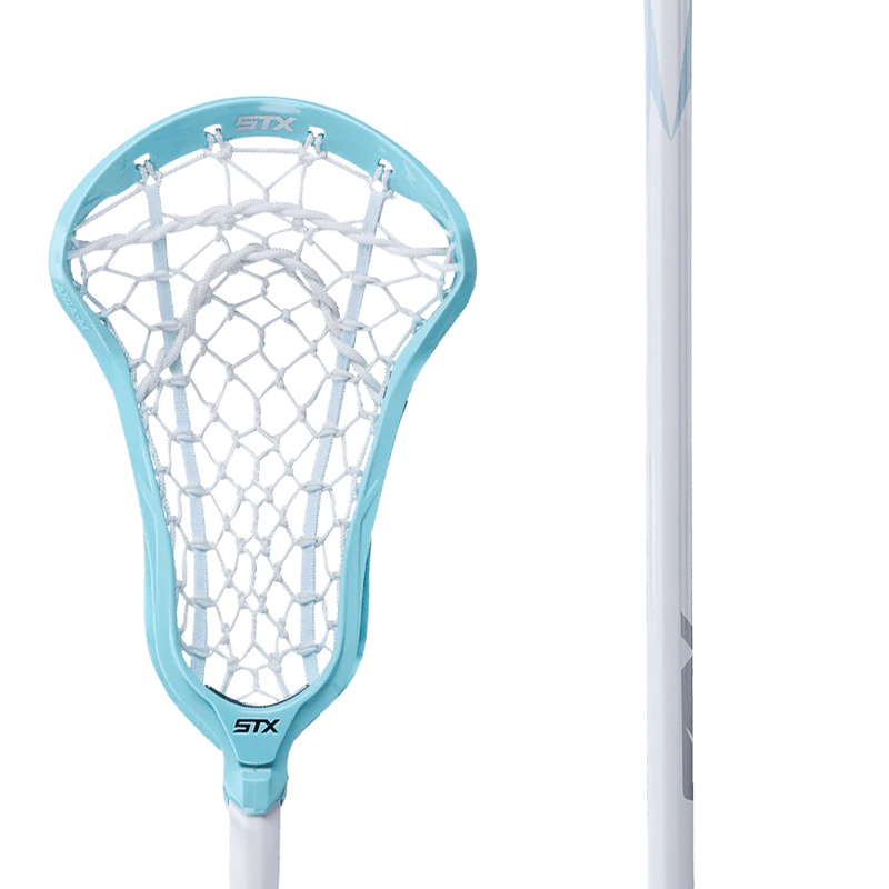 STX Aria Pro-M Complete Women's Lacrosse Stick with Lock Pocket 2.0 Limited Edition Blue