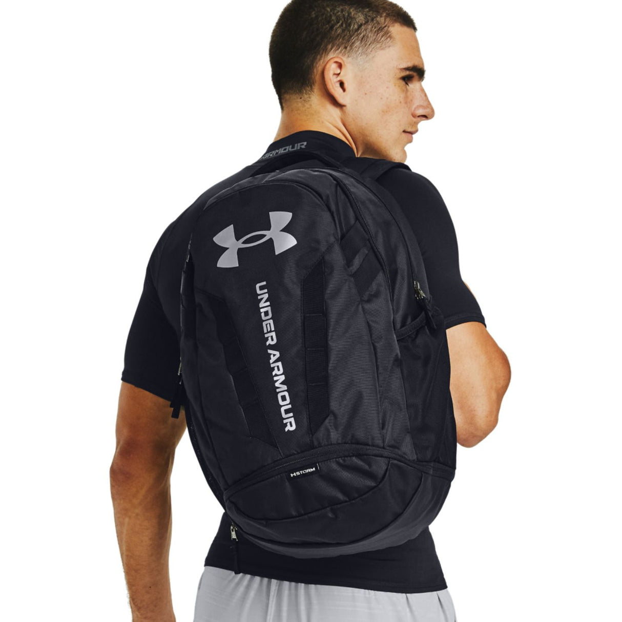 Under Armour Hustle 5.0 Backpack - Black