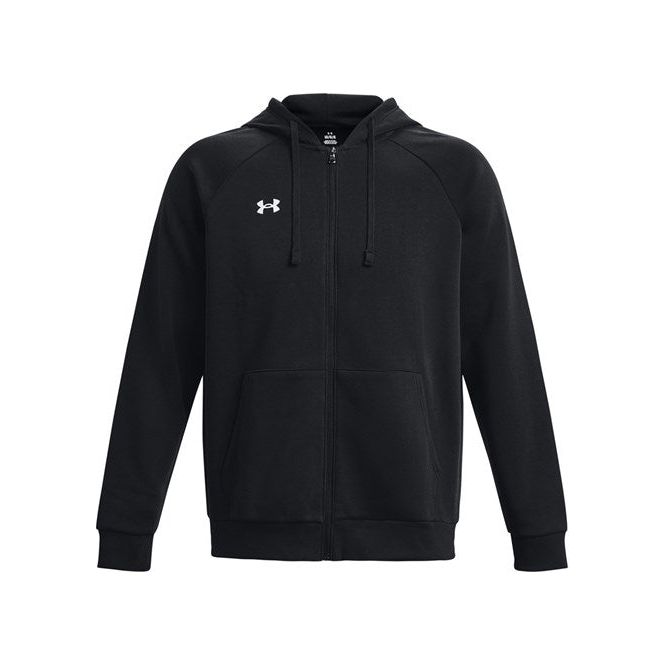 Under Armour Rival Fleece Full-Zip Hoodie - Black