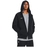 Under Armour Rival Fleece Full-Zip Hoodie - Black