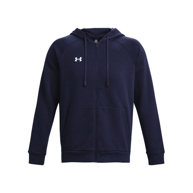 Under Armour Rival Fleece Full-Zip Hoodie Navy – Northern Soul