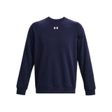 Under Armour Rival Fleece Crew - Academy Navy