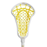 STX Exult Pro Lock Pocket 2.0 10 Degree Women's Lacrosse White Head Yellow Pocket