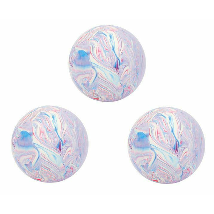 3 marble lacrosse balls