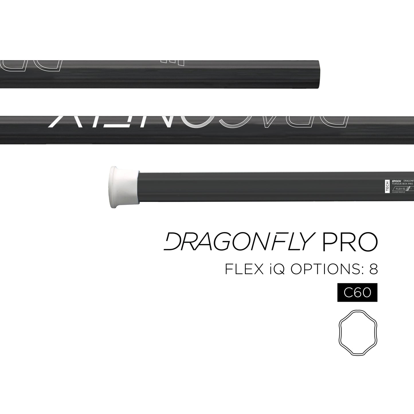 Epoch Dragonfly Pro Defense Lacrosse Shaft