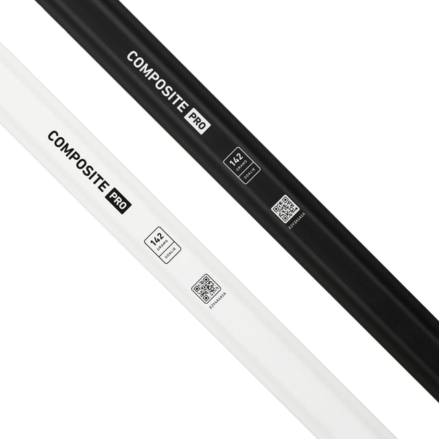 StringKing Composite Pro Goalie Lacrosse Shaft White/Black