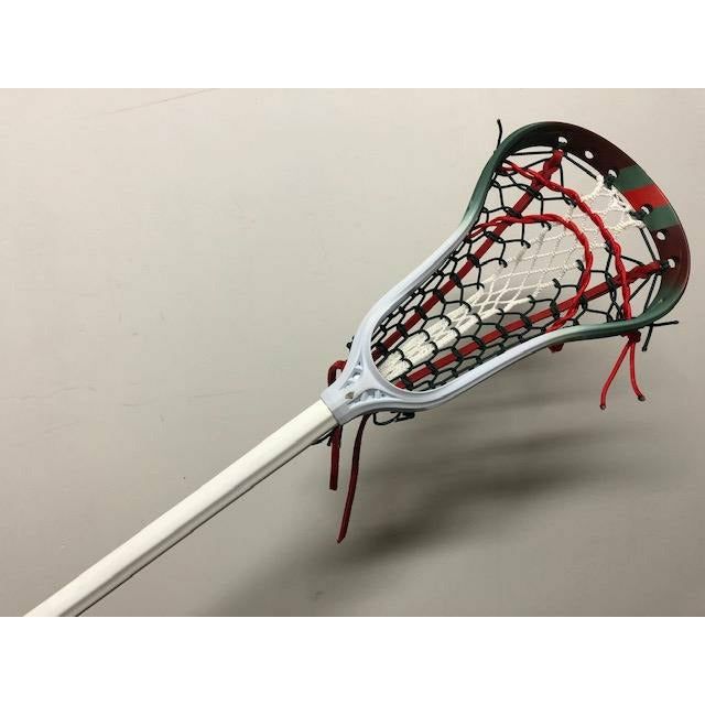 Dyed Gucci Themed StringKing Complete 2 Pro Midfield Women's Lacrosse Stick
