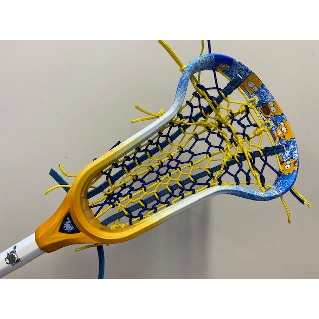 Custom Simpsons Dyed ECD Infinity Women's Complete Lacrosse Stick