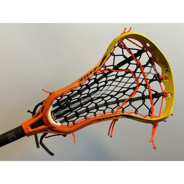 Crux authentic 600 lacrosse head strung up with ECD mesh