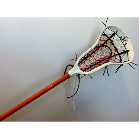 Custom Dyed Epoch Purpose Women's Stick with Red, White, Black Pita Pocket and Orange Handle