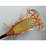 Custom Orange/Yellow Dyed Epoch Purpose Women's Stick with 3D Elite Runner