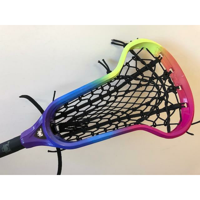 Custom Rainbow Dyed ECD Infinity Women's Complete Lacrosse Stick