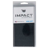 ECD 12D Impact Goalie Semi Soft Mesh Piece Black