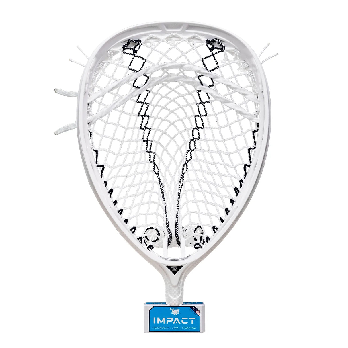 ECD Lacrosse Impact Goalie Head with Semi Soft Impact Mesh