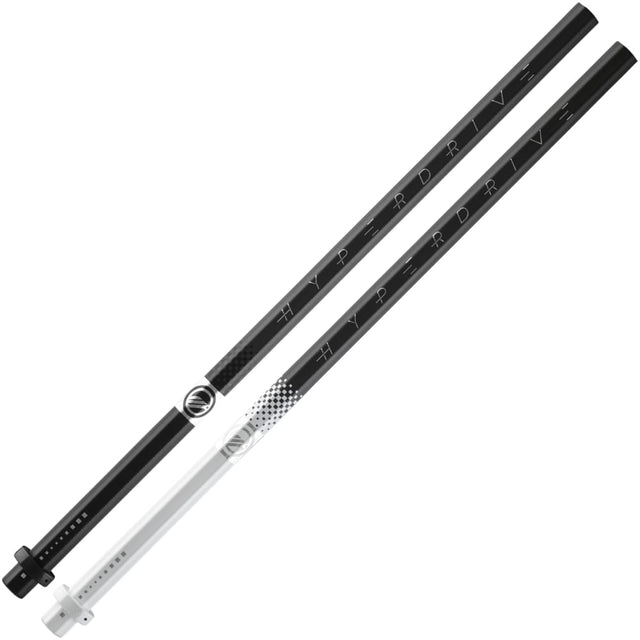 Maverik Hyperdrive Composite Attack Lacrosse Shaft Black/Black Black/White