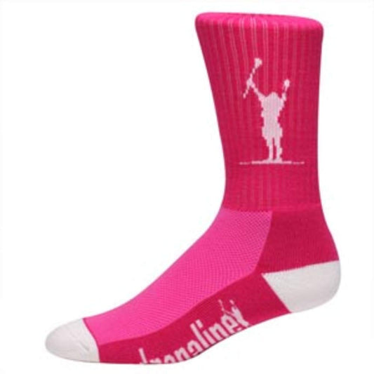 Adrenaline Lacrosse Socks Carlsons Pink