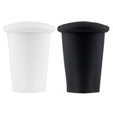 2 Pack of White and Black StringKing Lacrosse Men's End Caps