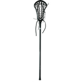 Gait Whip Complete Women's Lacrosse Stick Rail Elite Pocket Black Head, Black Handle