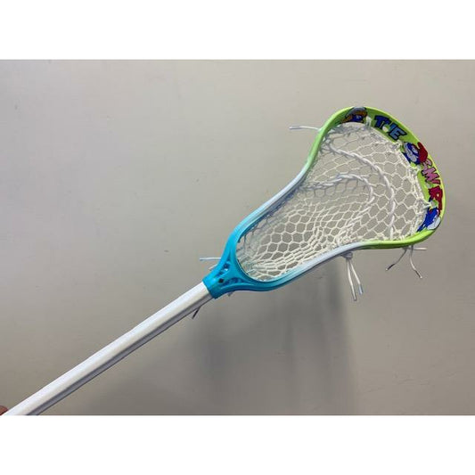 Dyed Smurfs StringKing Complete 2 Pro Midfield Women's Lacrosse Stick
