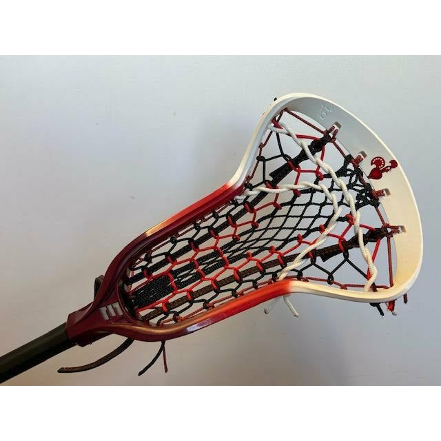 Custom "Nando's" Dyed Epoch Purpose Women's Lacrosse Stick with ECD Venom