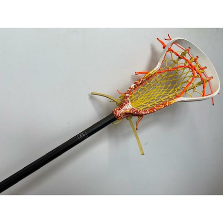 Custom Orange/Yellow Dyed Epoch Purpose Women's Stick with 3D Elite Runner