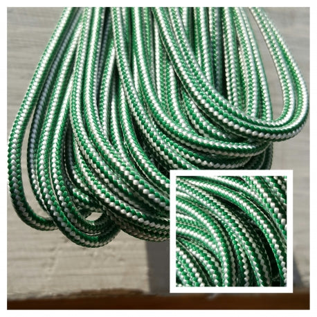 10 Yards of Laxroom Premium Crosslace for Trad Pockets Green and White