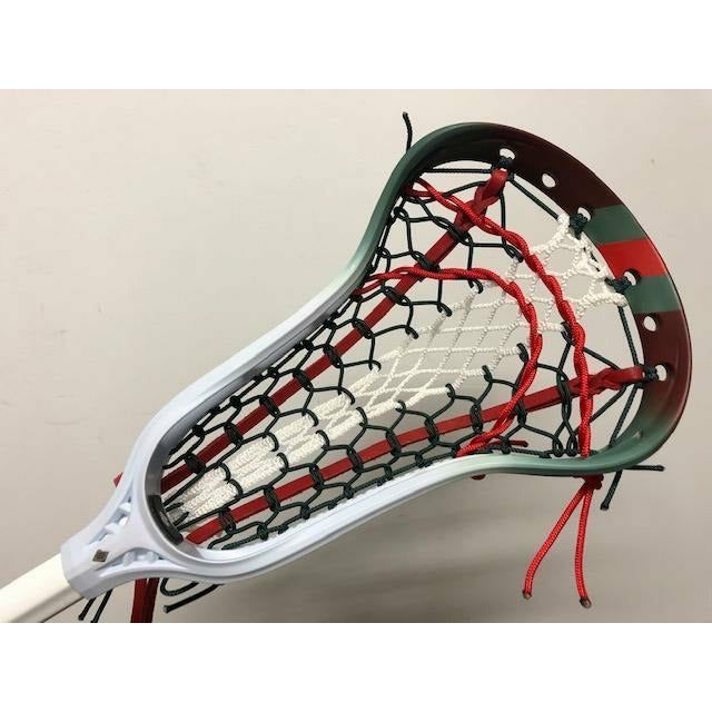 Dyed Gucci Themed StringKing Complete 2 Pro Midfield Women's Lacrosse Stick